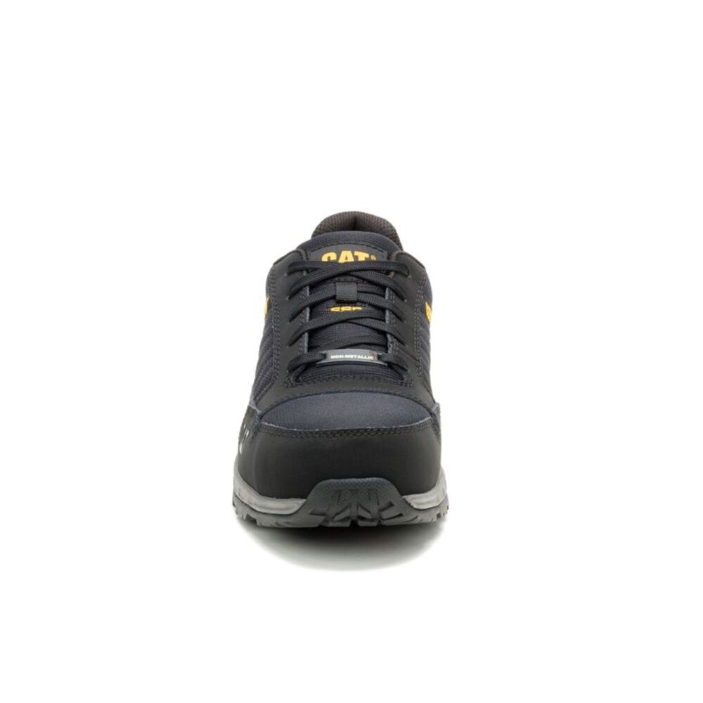 Caterpillar Mens Venward Composite Toe SD Black Shoes (NWT) - Picture 3 of 6